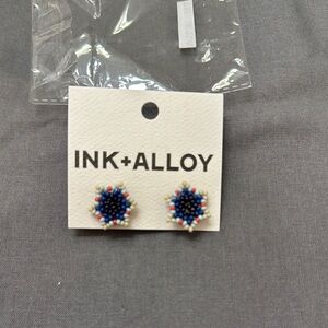 INK+ALLOY Beaded Earrings